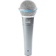Кардиоидный динамический вокальный микрофон Shure BETA 58A Handheld Supercardioid Dynamic Microphone