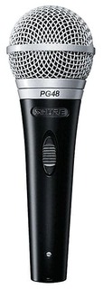 Кардиоидный динамический вокальный микрофон Shure PGA48-QTR