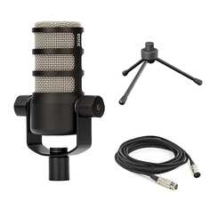 Микрофон для подкастов RODE PodMic, GFW-0250, XLR, Cloth