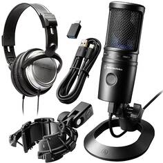 Конденсаторный микрофон Audio-Technica AT2020USB-X Cardioid USB Condenser Microphone