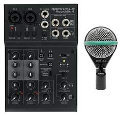 Динамический микрофон AKG D112 MKII Mic+ROCKMIX 4