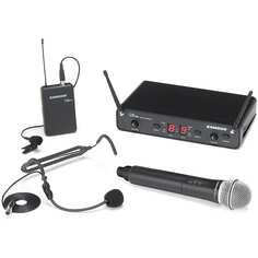 Беспроводная микрофонная система Samson Concert 288 All-In-One Dual-Channel UHF Wireless Handheld/Lavalier Mic System - I Band (518-566 MHz)