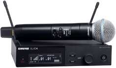 Беспроводная микрофонная система Shure SLX24D Wireless Microphone System with Beta 58 Handheld Transmitter