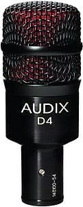 Динамический микрофон Audix D4 Hypercardioid Dynamic Drum / Instrument Microphone