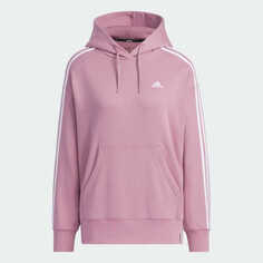 Худи Adidas Essentials Plus, темно-розовый