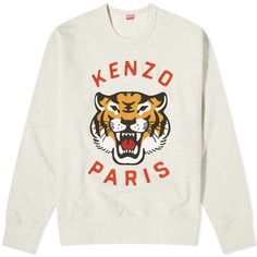 Свитшот Kenzo Lucky Tiger, цвет Pale Grey