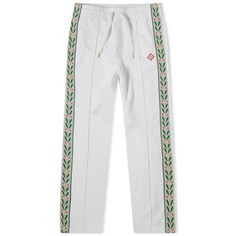 Спортивные брюки Casablanca Laurel Tape Panelled, белый