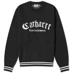 Джемпер Carhartt Wip Onyx, цвет Black &amp; Wax