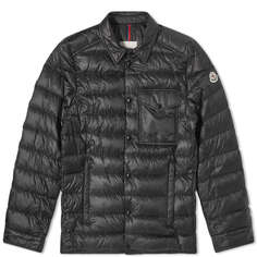 Рубашка Moncler Tenibres Padded Overshirt, черный