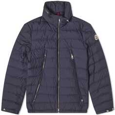 Куртка Moncler Alfit Concealed Hood, темно-синий