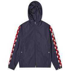 Куртка Moncler Moyse Taping Hooded, темно-синий