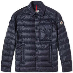 Рубашка Moncler Tenibres Padded Overshirt, темно-синий