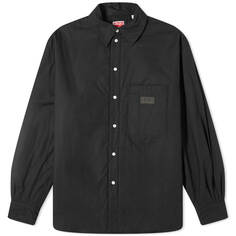 Рубашка Kenzo Padded Overshirt, черный