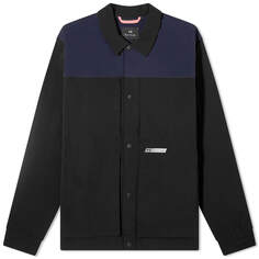 Куртка Paul Smith Panel Overshirt, черный