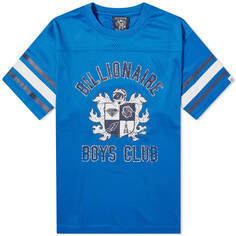 Футболка Billionaire Boys Club Crest Logo Mesh Football, синий
