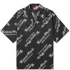 Рубашка Kenzo X Verdy Logo, черный