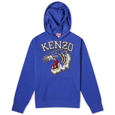 Худи Kenzo Tiger Varsity Slim Popover, цвет Deep Sea Blue