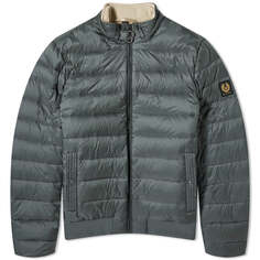 Куртка Belstaff Circuit Down, цвет Dark Mineral Green &amp; Shell