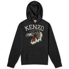 Худи Kenzo Tiger Varsity Slim Popover, черный