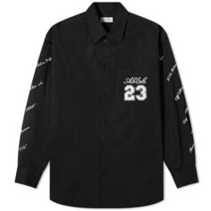 Рубашка Off-White 23 Abloh Overshirt, цвет Black &amp; White