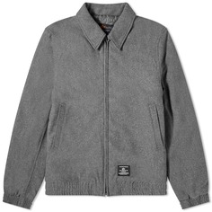 Куртка Alpha Industries Wool Harrington Flight, цвет Dark Charcoal Heather