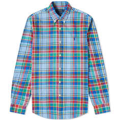 Рубашка Polo Ralph Lauren Plaid Check, цвет Blue &amp; Red Multi