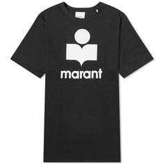 Футболка Isabel Marant Karman Logo, черный