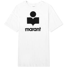 Футболка Isabel Marant Karman Logo, белый
