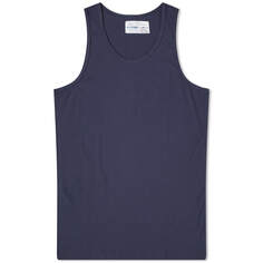 Жилет Comme Des Garçons Shirt X Sunspel, темно-синий