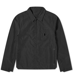 Рубашка A-Cold-Wall* System Overshirt, черный