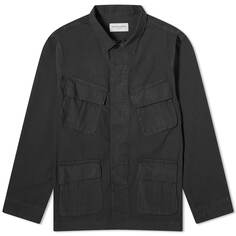 Куртка Officine Générale Ripstop Jungle, цвет Faded Black