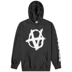 Худи Vetements Double Anarchy, цвет Black &amp; White