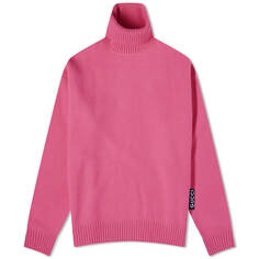 Джемпер Gucci Logo Tab Turtle Neck, цвет Rose Bloom