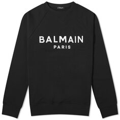 Свитшот Balmain Paris Logo, цвет Black &amp; White
