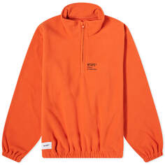 Флис Wtaps 33 Quarter Zip, цвет Orange (W)Taps