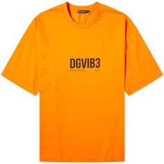 Футболка Dolce &amp; Gabbana Vibe Centre Logo, цвет Orange