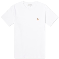 Футболка Maison Kitsune Chillax Fox Patch Regular, белый