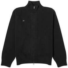 Свитер Pangaia Recycled Cashmere Compact Zipped, черный