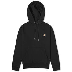 Худи Maison Kitsune Fox Head Patch Regular, черный