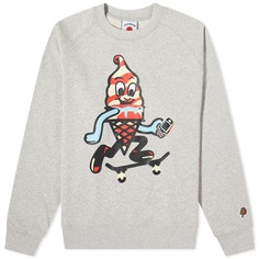 Свитшот Icecream Skate Cone, цвет Heather Grey