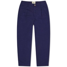 Брюки Folk Assembly Pant, цвет Washed Navy