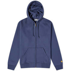 Куртка Carhartt Wip Hooded Chase, цвет Blue &amp; Gold