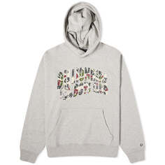 Худи Billionaire Boys Club Duck Camo Arch Logo Popover, цвет Heather Grey