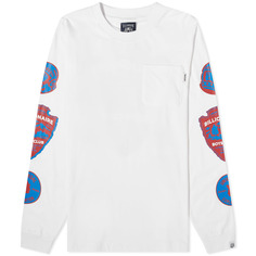 Футболка Billionaire Boys Club Parks Long Sleeve, белый