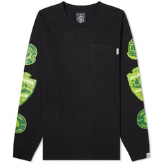 Футболка Billionaire Boys Club Parks Long Sleeve, черный