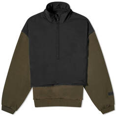 Свитер Fear Of God Essentials Spring Nylon Fleece Mockneck, цвет Ink &amp; Jet Black