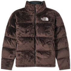 Куртка The North Face Versa Velour Nuptse, цвет Coal Brown