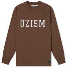 Футболка Undercover X Nonnative Osizm Long Sleeve, коричневый