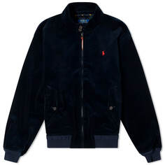 Куртка Polo Ralph Lauren Corduroy Windbreaker, темно-синий