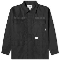 Куртка Wtaps 14 Printed Shirt, черный (W)Taps